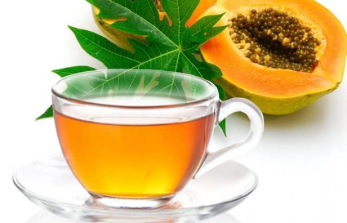 Papaya leaf tea