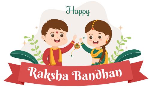 The festival of Raksha Bandhan a festival of brothers and sisters.